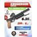 Пневматический пистолет Krugergun Корсар 6.35 мм (180 мм, прямоток, D42, дерево, с манометром)