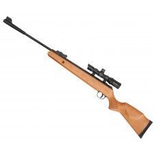 Пневматическая винтовка ZR Arms 1250W 4.5 мм (переломка, бук, 3 Дж)