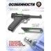 Пневматический пистолет Stalker STL 4.5 мм (Luger Parabellum P08, Blowback)