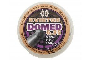 Пули пневматические Kvintor Domed 6.35 мм (100 шт, 2.2 г)