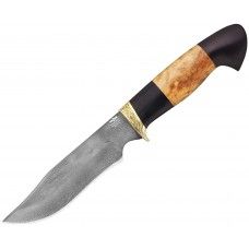 Нож нескладной Ножемир Скала (3975, булат, карельская береза)