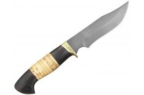 Нож фиксированный Ножемир Скала (3976, булат, береста)