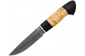 Нож нескладной Ножемир Варан (5222, булат, карельская береза)