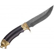 Нож фиксированный Ножемир Орлан (6081, дамаск, граб)