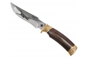 Нож фиксированный Ножемир Армейский (1868, 95X18, венге)