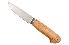Нож нескладной Ножемир Варан (4676, 95X18, карельская береза)