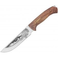 Нож нескладной Кизляр Сафари2-ЦМ (6623, 65X13, орех)