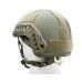 Баллистический шлем Арсенал Fast (олива, NIJ IIIA, безухий, подвес Wendy)