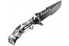 Нож складной Ножемир Четкий Расклад Huntsman A-206 (сталь 440, серрейтор)