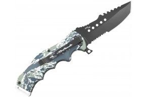 Нож складной Ножемир Четкий Расклад A-256 (сталь 440, серрейтор)