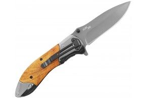Нож складной Ножемир Четкий Расклад A-195 (сталь 440, дерево)