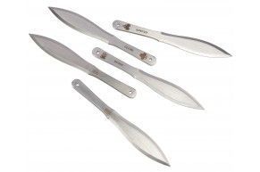 Набор метательных ножей Ножемир Карточные Масти M-131SM (40Х13, 5 шт, чехол-сверток)