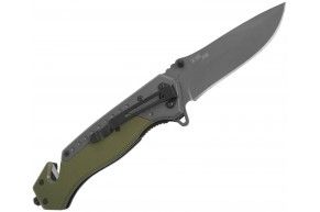 Нож складной Ножемир Четкий Расклад Major A-191 (сталь 440, G-10, зеленый)
