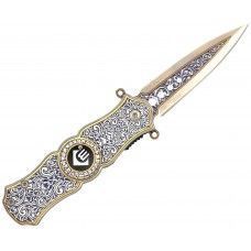 Нож складной Ножемир Четкий Расклад Монарх A-226 (сталь 440, спиннер)