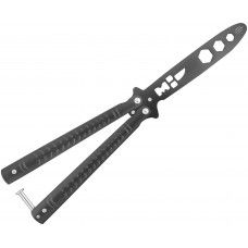 Нож тренировочный Ножемир BTN-2 (велосипедный ключ, бабочка, черный)