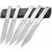 Набор метательных ножей Ножемир Баланс M-120N (40Х13, 5 шт, чехол-сверток, гравировка)