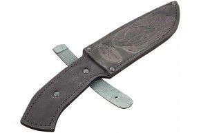 Чехол для ножа Ножемир ЧДН 12 (черный, кожа, клинок 155-165 мм)