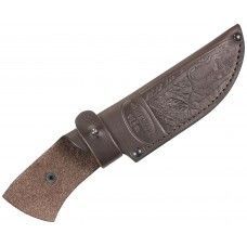Чехол для ножа Ножемир ЧДН 9 (коричневый, кожа, клинок 135-140 мм)