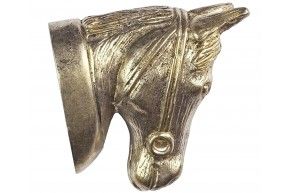Навершие для рукояти ножа Ножемир Литье М-22м (голова коня, мельхиор)