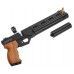 Пневматический пистолет Krugergun Корсар 5.5 мм (240 мм, дерево, D32, с манометром, прямоток)