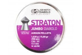 Пули пневматические JSB Straton Jumbo Diabolo 5.5 мм (1.030 г, 250 шт)