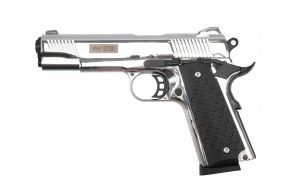 Сигнальный пистолет Курс-С К1911 5.5 мм (10ТК, Colt 1911, хром)