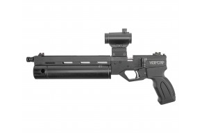Пневматический пистолет KrugerGun Корсар 6.35 мм (D42, ствол 240, прямоток, манометр, пластик)