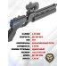 Пневматический пистолет KrugerGun Корсар 6.35 мм (D42, ствол 240, прямоток, манометр, пластик)
