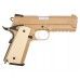 Страйкбольный пистолет WE Colt М1911А1 Desert Warrior 4.3 (Tan, Weaver, Green Gas, WE-E011-TN)