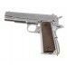 Страйкбольный пистолет WE Colt M1911A1 Gen 2 (silver, CO2, WE-E017C-SV)