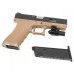 Страйкбольный пистолет WE Glock 18 G-Force (WE-G002WET-2, tan, черный, Green Gas)