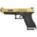 Страйкбольный пистолет WE Glock 34 G-Force (WE-G008WET-TG, Titanium Gold, Green Gas)