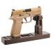 Страйкбольный пистолет WE Sig Sauer P-320 M18 (WE-F008-TAN, песочный)