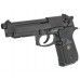 Страйкбольный пистолет WE Beretta M92F (CO2, черный, Weaver, WE-M008-M9A1-CO2 / CP321)