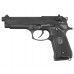 Страйкбольный пистолет WE Beretta M92F (WE-M001-CO2 / CP301, black, CO2)