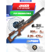 Пневматическая винтовка Jager SP Карабин 6.35 мм (470 мм, дерево, AP, колба)