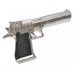 Макет пистолета Denix D7-1123NQ Desert Eagle (Израиль, 1928 г, никель)