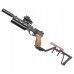 Пневматический пистолет KrugerGun Корсар 6.35 мм (180 мм, d42, прямоток, манометр, приклад, дерево)
