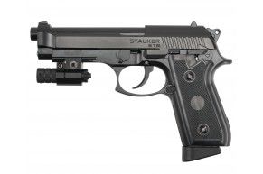 Уценка Пневматический пистолет Stalker STB 4.5 мм (Beretta 92FS, Blowback, автоогонь, уценка)