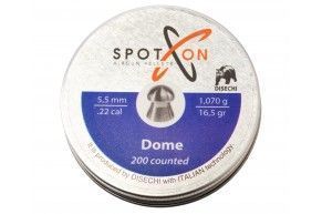 Пули пневматические Spoton Dome 5.5 мм (1.07 г, 200 шт)