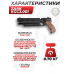 Цевье Zark KGC3.001 для пистолета KrugerGun Корсар D32 180 мм (черное, Weaver)