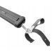 ММГ Штык-ножа НС – АК Макет сб. Нож сувенирный 6Х5, ножны и рукоятка - чёрный пластик, с пропилом
