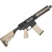 Страйкбольный автомат G&G GR4 CQB-S Mini (6 мм, black, tan, EGR-CQS-MIN-BBB-NCM)