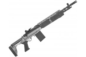 Страйкбольная винтовка Cyma CM032G SV M14 EBR (6 мм, Metal Silver)