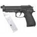 Страйкбольный пистолет G&G GPM92 GP2 (CO2, GBB, 6 мм, черный)