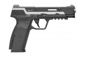 Страйкбольный пистолет G&G Piranha Mk I (GBB, black, silver, 6 мм, Gas)