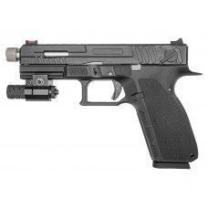 Страйкбольный пистолет KJW KP-13F (CO2, full auto, 6 мм, резьба, черный)
