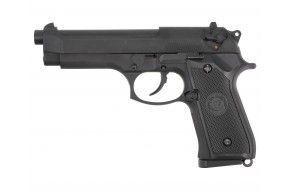 Уценка Страйкбольный пистолет WE Beretta M92F (6 мм, WE-M001-CO2 / CP301, black, CO2, уценка)