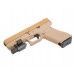 Уценка Страйкбольный пистолет WE Glock 17 Gen 5 (6 мм, GBB, Tan, WE-G001VB-TAN, уценка)