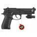 Страйкбольный пистолет Double Bell BRT M92 (6 мм, Green Gas, 736, black)